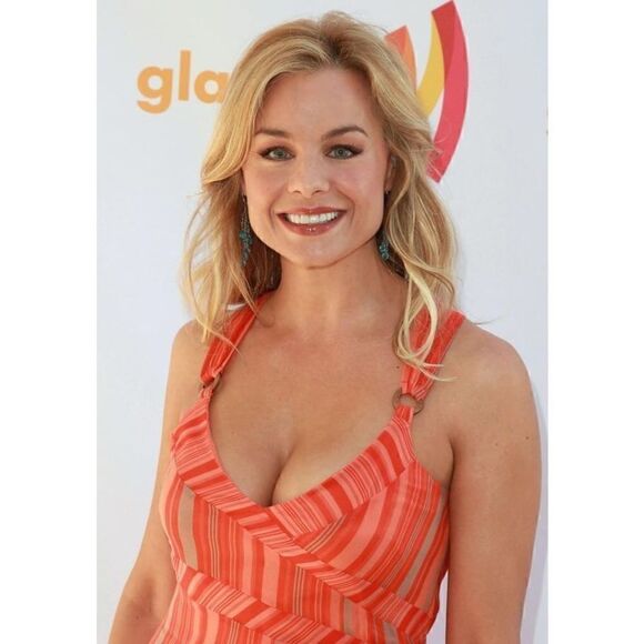 Bebe 100% Silk Orange Retro Print Asymmetrical Hem Dress - Picture 3 of 12